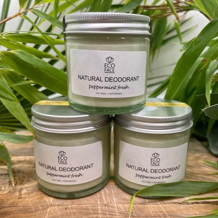 Peppermint Fresh Natural Deodorant - EcoFace