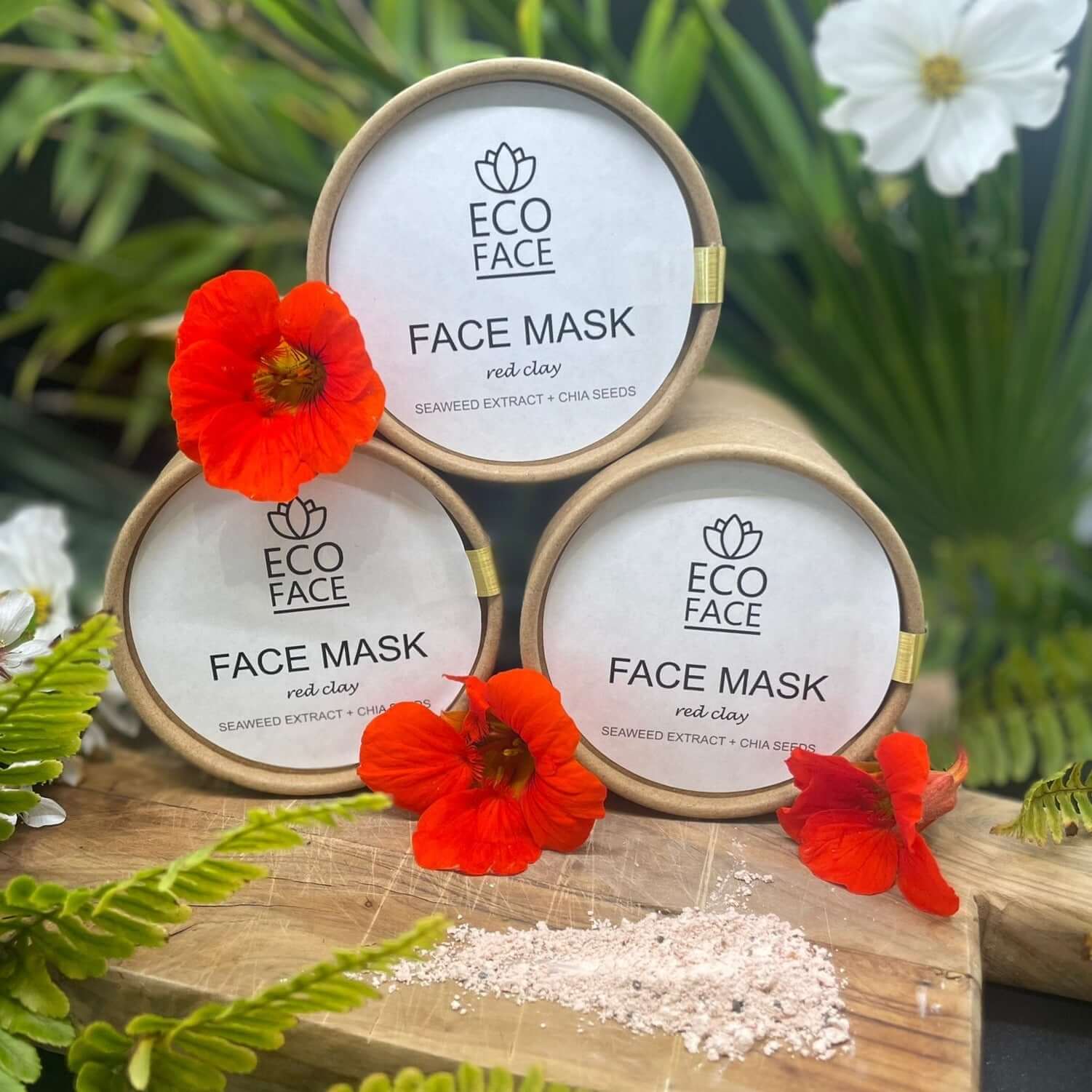 Red Clay Face Mask - EcoFace